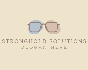 Minimalist Fashion Eyeglass logo design