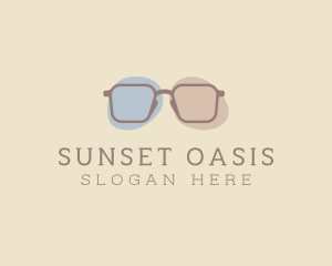 Minimalist Fashion Eyeglass logo design