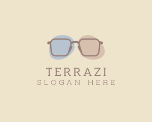 Minimalist Fashion Eyeglass logo design