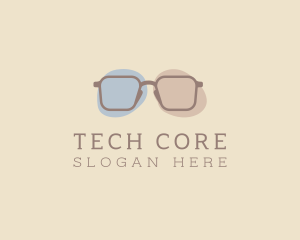 Minimalist Fashion Eyeglass logo design