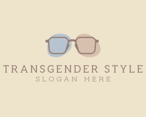 Minimalist Fashion Eyeglass logo design