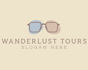 Minimalist Fashion Eyeglass logo design