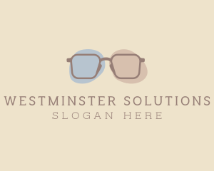 Minimalist Fashion Eyeglass logo design