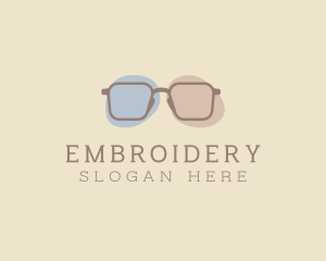 Minimalist Fashion Eyeglass logo design