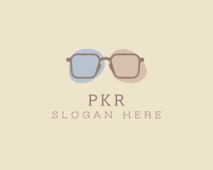 Minimalist Fashion Eyeglass logo design