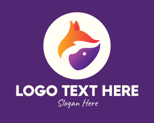 Veterinary - Wild Fox App logo design