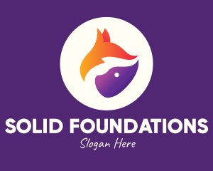 Fox - Wild Fox App logo design