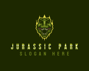 Prehistoric Dinosaur Gaming logo design