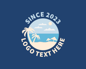 Coast - Beach Resort Vacation logo design