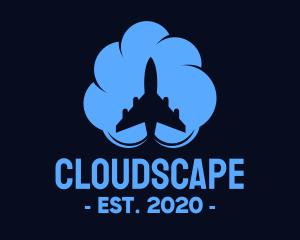 Cloud Jet Travel logo design