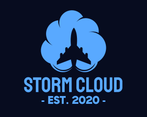 Cloud Jet Travel logo design