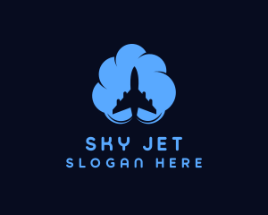 Cloud Jet Travel logo design