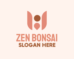 Zen Spa Wellness logo design