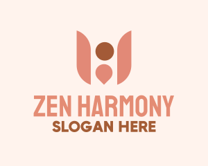 Zen Spa Wellness logo design