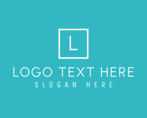 Geometric Square Boutique Logo