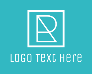 Geometric Letter R Logo