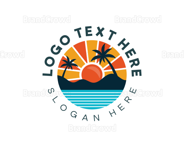 Island Beach Tourism Logo