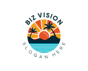 Island Beach Tourism  Logo