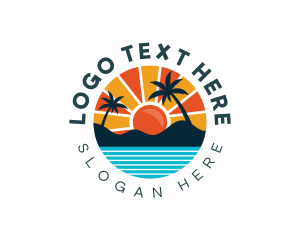 Island Beach Tourism  Logo