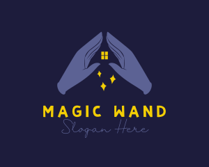 House Hands Magic logo design