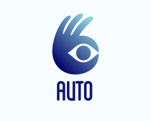 Hand Eye Visual  Logo