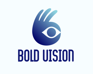 Hand Eye Visual  logo design