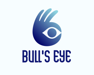 Hand Eye Visual  logo design