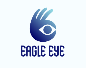 Hand Eye Visual  logo design