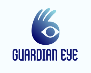 Hand Eye Visual  logo design