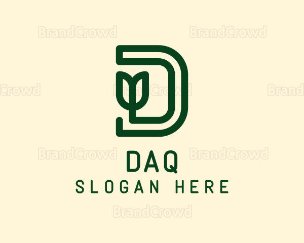 Environmental Letter D Logo