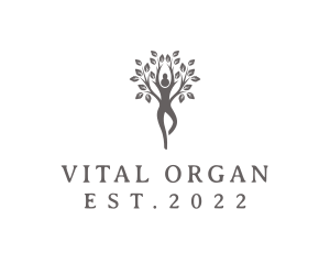 Organic Tree Yoga  logo design