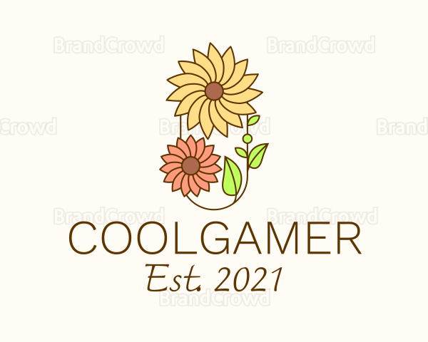 Spring Flower Garden Logo