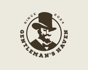 Fashion Gentleman Menswear logo design