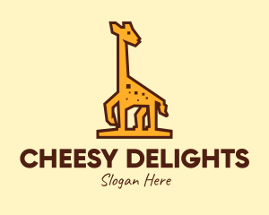 Tall Yellow Giraffe logo design