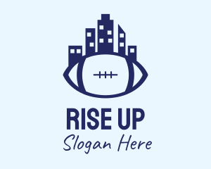 City Skyline Football logo design