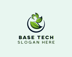 Natural Leaf Gardening logo design