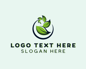 Environmental - Natural Leaf Gardening logo design