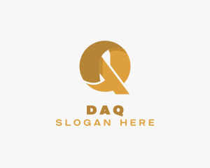 Modern Simple Letter Q  logo design
