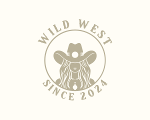 Rodeo - Western Cowgirl Rodeo logo design