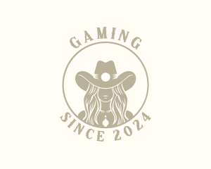 Rodeo - Western Cowgirl Rodeo logo design