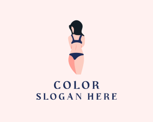 Curves - Woman Lingerie Underwear logo design