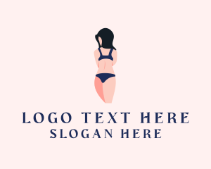 Curves - Woman Lingerie Underwear logo design