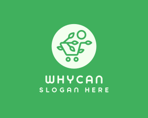 Convenience Store - Eco Shopping Cart logo design