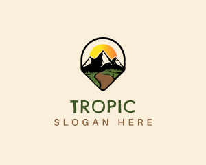 Tropical Mountain Summit logo design