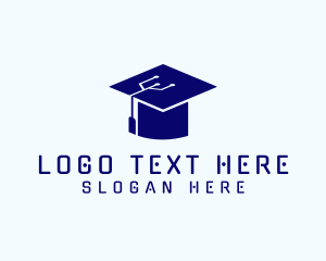 Tech Circuit Graduation Cap Logo