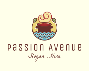 Passion - Soup Love Pot logo design