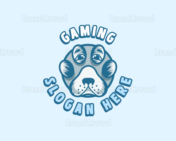 Animal Dog Paw Logo