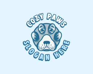 Animal Dog Paw logo design
