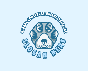 Canine - Animal Dog Paw logo design