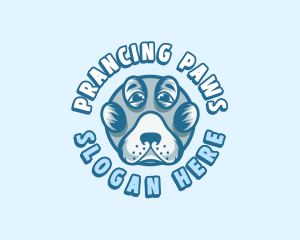 Animal Dog Paw logo design